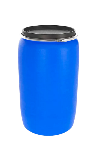 Пластиковая бочка (евро) OPEN TOP 227 литров